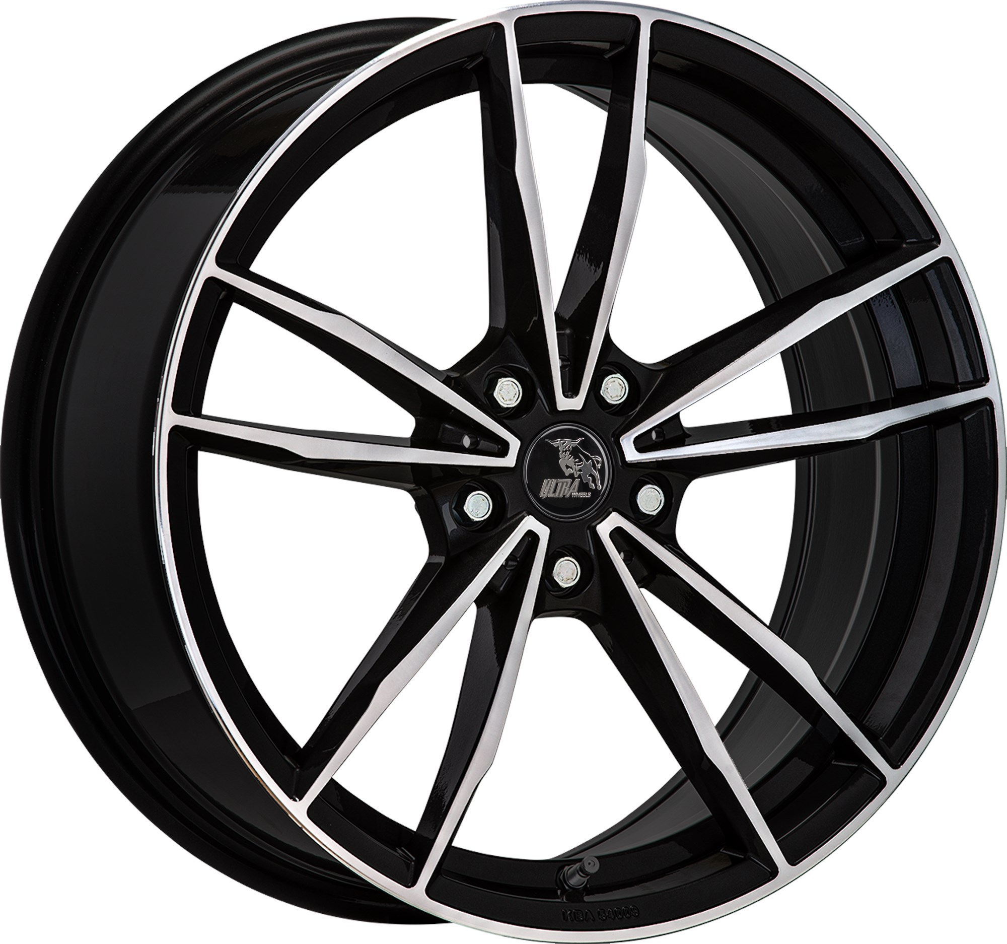 ULTRA WHEELS BAY ZWART GEPOLIJST 4250674398897